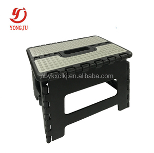 Plastic Folding <strong>Step</strong> <strong>Stool</strong> With Non-slip TPR Surface - Product Image 3