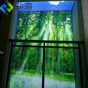 ZHIHAI decorazione della casa stampa UV <span class=keywords><strong>pannelli</strong></span> a parete fiore retroilluminato 3d plafoniere a <span class=keywords><strong>led</strong></span> - Product Image 2