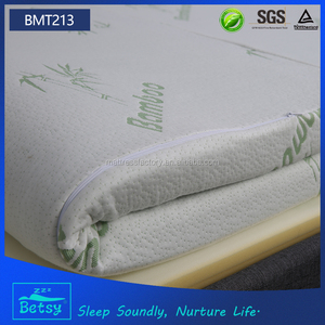 Surmatelas de chambre à coucher, 5cm, mousse à mémoire de forme 50D, <span class=keywords><strong>pas</strong></span> <span class=keywords><strong>cher</strong></span>, <span class=keywords><strong>tissu</strong></span> en <span class=keywords><strong>bambou</strong></span>, 1 pièce - Product Image 5