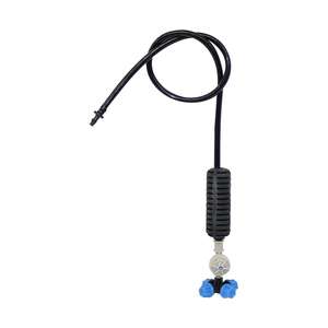 <span class=keywords><strong>Kit</strong></span> de tête de brumisation croisé en plastique, 4 pièces, 6mm, avec buse d'anneau d'étanchéité de jardin - Product Image 1