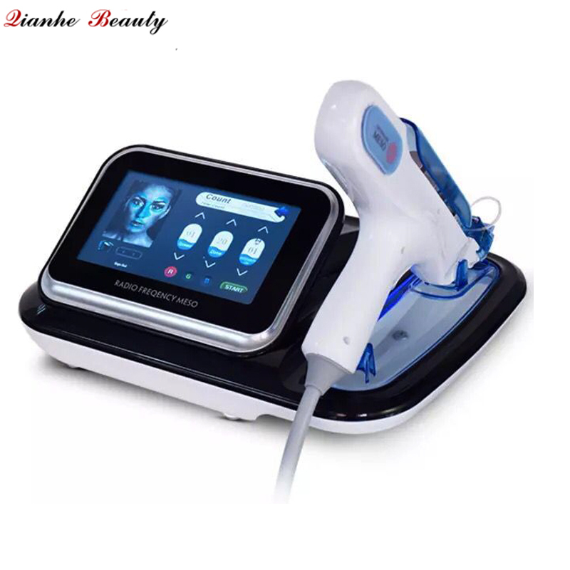 Новый продукт 3 в 1 RF + нано + мезоинжектор Мезотерапия пистолет u225