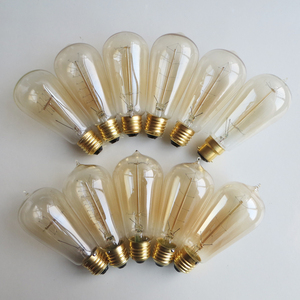Retro Filamento <span class=keywords><strong>Edison</strong></span> Della Lampadina E26 E27 B22 Lampada Vintage <span class=keywords><strong>Edison</strong></span> A19 ST64 ST58 G95 G125 25 W 40 W 60 W Lampadina Ad Incandescenza Decorativo - Product Image 2