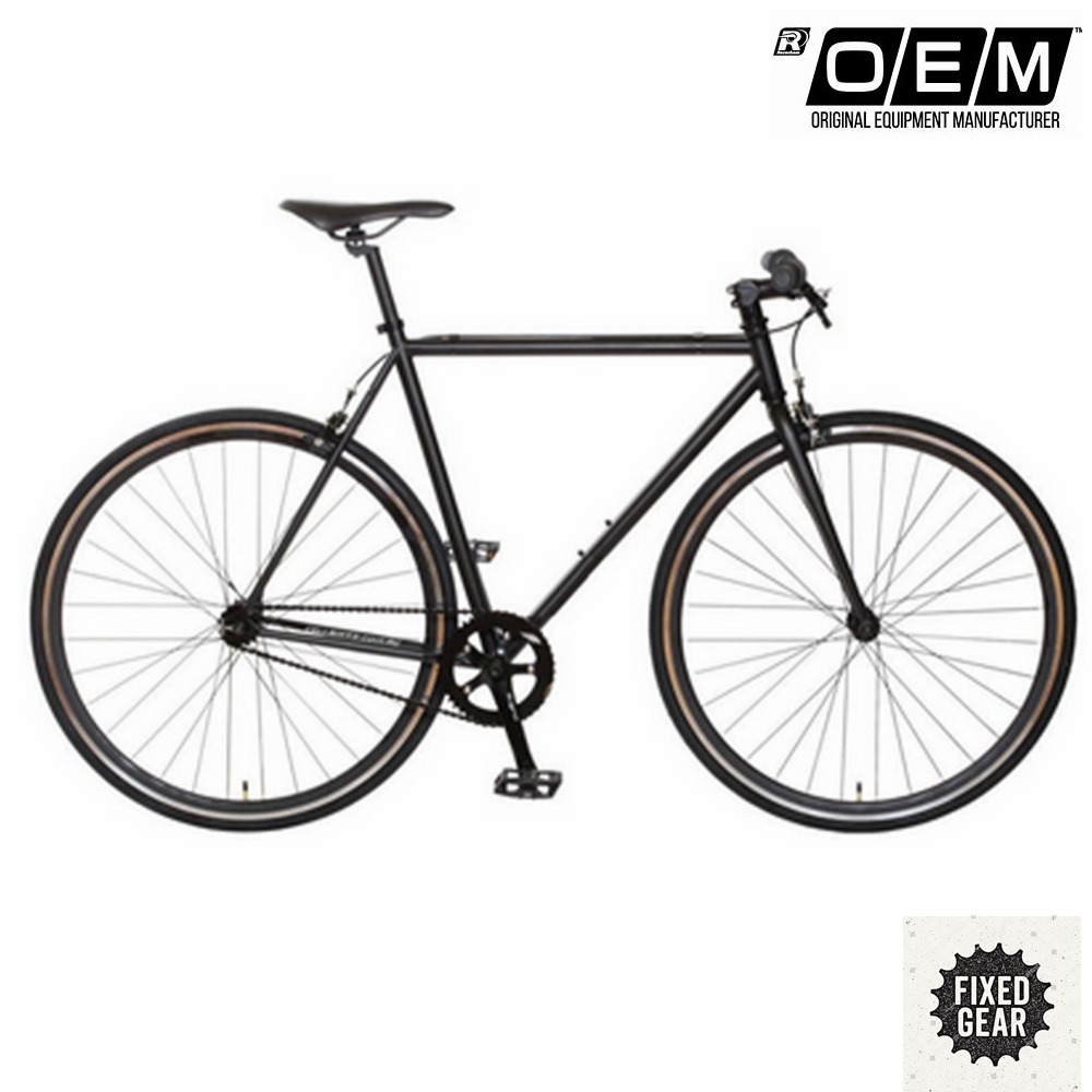 700C Fixed Gear Bike - Unisex Single Speed White Fixie 700C Fixed Gear Bike - Unisex Single Speed White Fixie