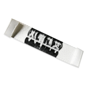 Tên thương hiệu tùy chỉnh Logo dệt Damask Nhãn quần áo ưa thích vải nhãn cho quần áo hat - Product Image 4