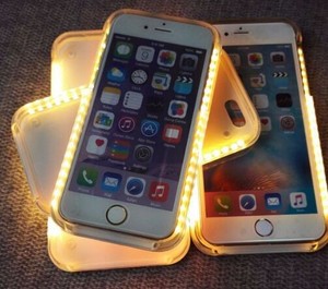 Vendita calda lumee cassa del telefono cassa del telefono per il iphone 6 all'ingrosso selfie luce - Product Image 6