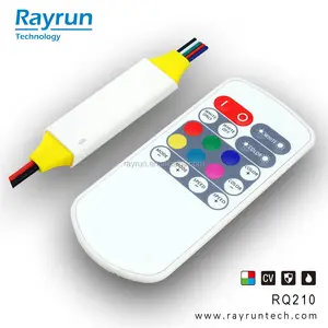Rayrun Pro. RQ211 RF kablosuz uzaktan ana RGBW Canstant voltaj LED denetleyici