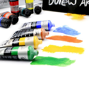 Bview Art <span class=keywords><strong>professionale</strong></span> ricco pigmento Non sbiadito Non tossico 22ml 12 colori colori acrilico Set di vernice per la pittura <span class=keywords><strong>professionale</strong></span> - Product Image 4