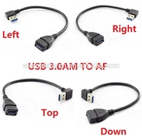 Ladekabel für USB 2.0-Verlängerungsdaten Typ AM bis AM Black