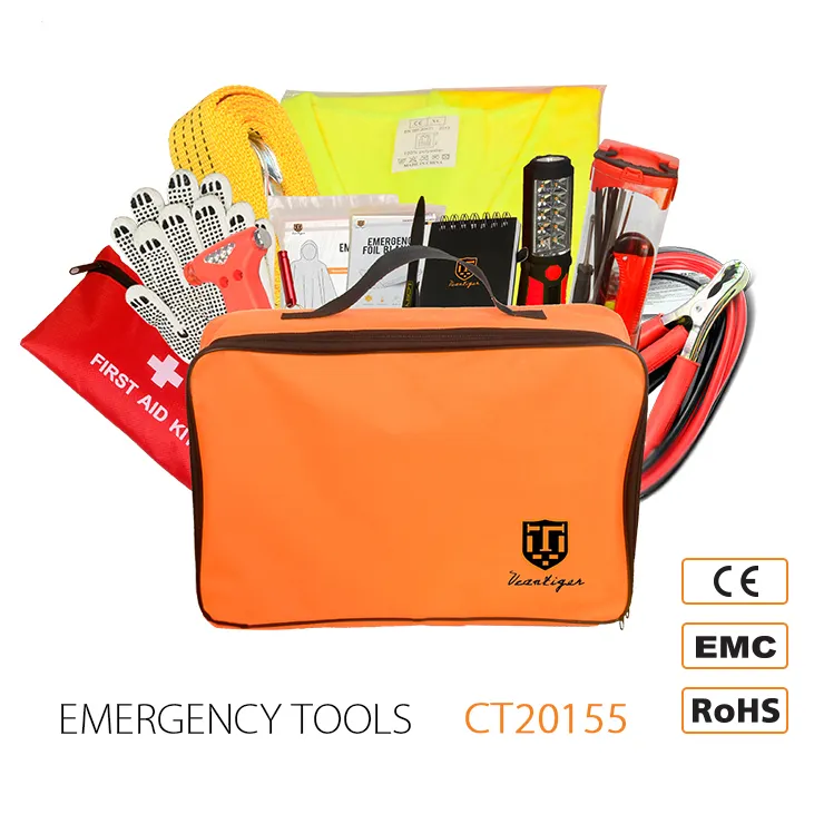81pcs Accessories Bag Roadside Tool Car Kit for Auto Emergency