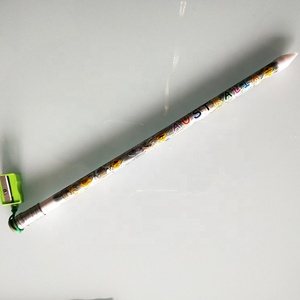 Gomme à <span class=keywords><strong>gros</strong></span> <span class=keywords><strong>crayon</strong></span> personnalisé en bois de peuplier avec <span class=keywords><strong>taille</strong></span>-<span class=keywords><strong>crayon</strong></span> - Product Image 1