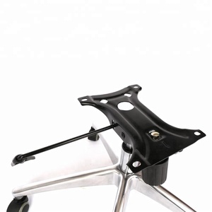 Furniture Accessories Parts Metal Aluminum Complete Swivel <strong>Office</strong> <strong>Chair</strong> <strong>Base</strong> for <strong>Chair</strong> Polished Aluminum Modern Carton Silver - Product Image 4