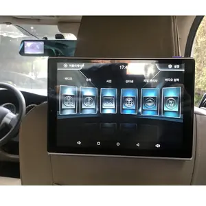 4k Android9.0 dokunmatik ekranlar araba koltuk başlığı DVD oynatıcısı BMW serisi için 12 4 3 5 6 7 X1 X3 X5 X6 X7 backseat eğlence 4K monitör