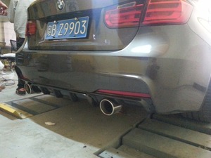 Difusor Trasero de Fibra de Carbono F30 325i para BMW 325i <span class=keywords><strong>320i</strong></span> 328i 335i con Doble Salida 2012-2017 - Product Image 3