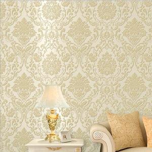 Papel Tapiz de PVC con Diseño Clásico de Flores para Decoración del Hogar, <span class=keywords><strong>Interior</strong></span> - Product Image 4