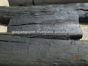 Ggnac ไม้ไผ่อัดถ่านสำหรับบาร์บีคิวและชิชาเนื้อแข็งสีดำ7300J วัสดุไม้ไผ่ - Product Image 2