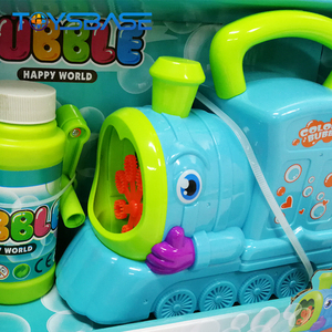 Nouveau produit Jouet de train amusant à manivelle Pistolet à bulles pour enfants Boule à bulles magique - Product Image 4