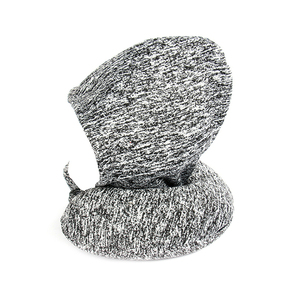 Nouveauté <span class=keywords><strong>Oreiller</strong></span> <span class=keywords><strong>de</strong></span> <span class=keywords><strong>voyage</strong></span> en mousse à mémoire <span class=keywords><strong>de</strong></span> forme 100% polyester avec <span class=keywords><strong>mini</strong></span> capuche et soutien du cou - Product Image 3