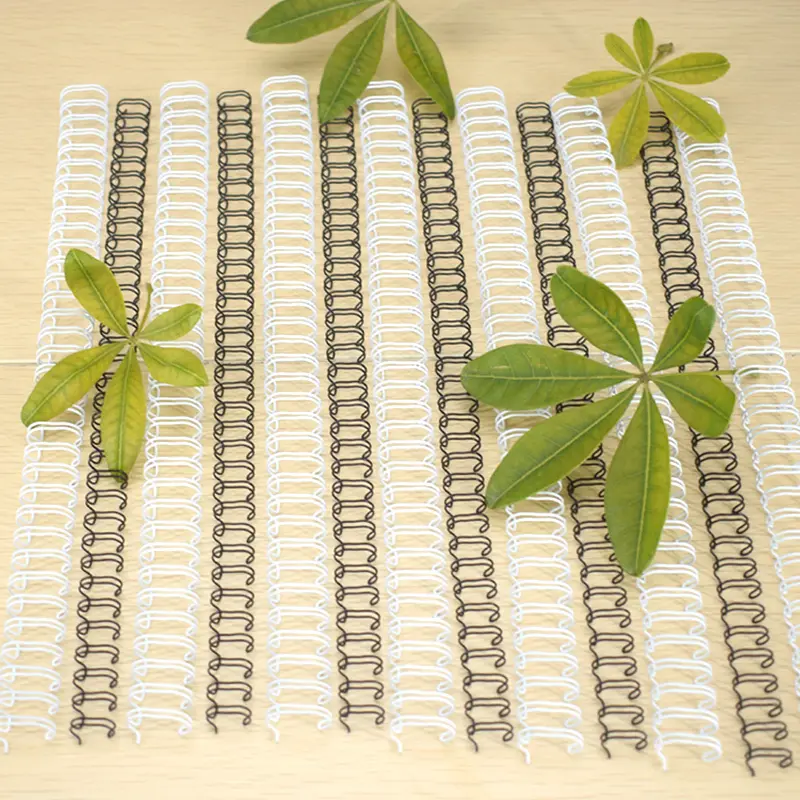 double wire metal spiral binding coil binding comb for binding book & calendar