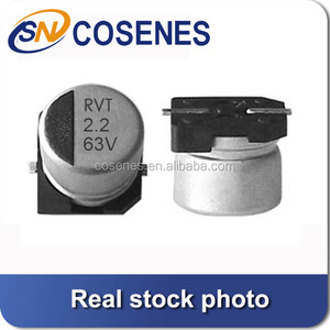 SMT 2.2MF SMD Nhôm Điện Phân Tụ 4*5.4Mm 2.2Uf 63V - Product Image 2