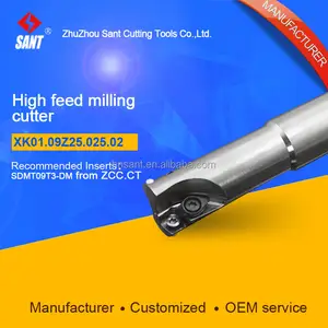 XK01.09Z25.025.02 high speed milling cutter tool holder with indexable inserts for cnc lathe machining from Hunan  China