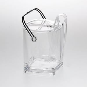 ถังน้ำแข็งสี่เหลี่ยมทำจากอะคริลิคแบบทันสมัยพร้อมที่จับ - Product Image 1