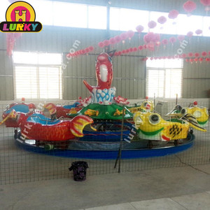 Hội Chợ Rides Cho Nước Bán Chơi Cá Carousel Kiddie Rider - Product Image 5
