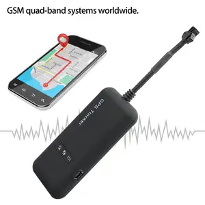 GPS Mini Pelacak Mobil, Perangkat Pelacak GPRS GSM GPS Mini Waktu Sebenarnya