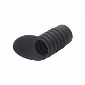 soft rubber eye safe cover with bevelling for hunting optic scope