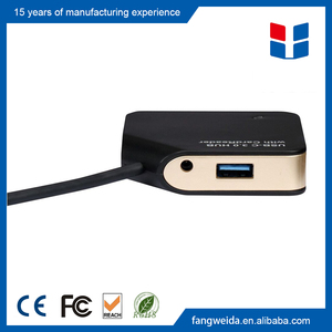 Portable Conception USB Hub 3.1 Type C Lecteur de Carte pour <span class=keywords><strong>Apple</strong></span> Nouveau MacBook 12/Nokia N1/<span class=keywords><strong>Chromebook</strong></span> Pixel 2015 - Product Image 4