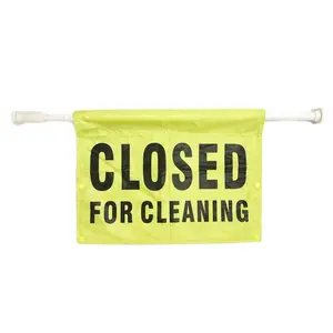청소를 위해 닫히는 고품질 정비 경고 깃발 거는 안전 표시
