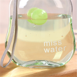 ส่วนตัวฉลากขวดน้ำพลาสติกไขมันร่างกายแก้วขวดน้ำแบน - Product Image 4