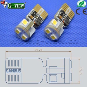 <span class=keywords><strong>2016</strong></span> Nueva producción de autopartes de Canbus T10 Sin error 3030 viruta 200lm car bombilla Led ultrabrillante - Product Image 5
