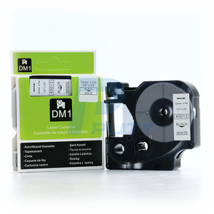 <span class=keywords><strong>Ruban</strong></span> d'étiquetage PUTY 12 mm noir sur blanc compatible <span class=keywords><strong>DYMO</strong></span> D1 <span class=keywords><strong>45013</strong></span> pour imprimante - Product Image 6