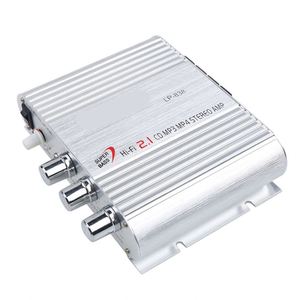 <span class=keywords><strong>LP</strong></span>-<span class=keywords><strong>838</strong></span> Mni HiFi 2.1เครื่องขยายเสียงรถยนต์,เครื่องขยายเสียง12V 20W * 2 MP3 MP4เครื่องเล่นสเตอริโอซับวูฟเฟอร์เสียงอัตโนมัติ - Product Image 5