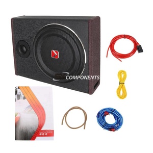 Subwoofer Activo para Coche de 8 Pulgadas y 600W, Altavoz Subwoofer Delgado para Debajo del Asiento con Amplificador, Súper Graves, Subwoofer de 8 Pulgadas - Product Image 4