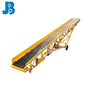 Factory direct supply 50 kg 백 mobile 트럭 loading belt conveyor