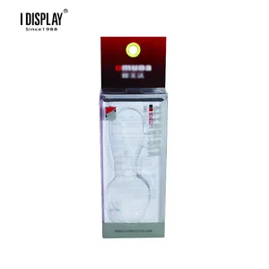 wholesale cheap price key ring packaging clear plastic packaging box for key chain