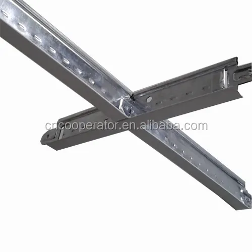 Runner soffitto t, piatto o scanalatura, 32x24mm, 32x14mm, 38x24mm, 38x14mm, tee principale, traversino 1,2 m/0.6m/3.6m, ecc