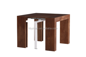 EUTR High <strong>Gloss</strong> <strong>White</strong> Extension Modern Dining <strong>Table</strong> - Product Image 5