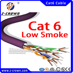4 paire‎*0‎57mm( 23awg) <span class=keywords><strong>cable</strong></span> reseau <span class=keywords><strong>cat</strong></span> <span class=keywords><strong>6</strong></span> reseau câble cat5e/cat6/cat6a/cat7 305m(1000ft) Fabriqué en Chine - Product Image 1