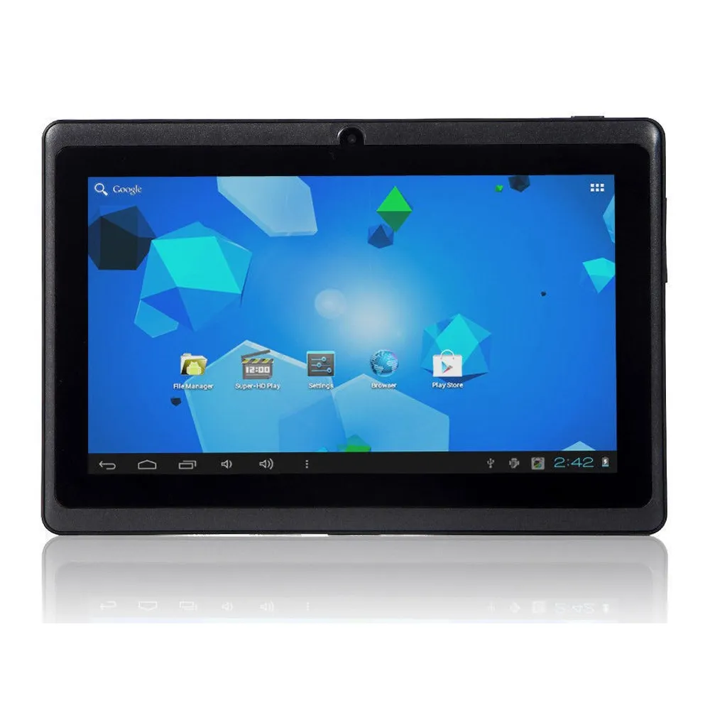 Tablet mtk6572 melhor preço, dual core wifi android 7 polegadas tablet pc para negócios