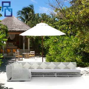 China productos al por mayor patio Muebles de Jardín <span class=keywords><strong>impermeable</strong></span> al aire libre sofá de mimbre - Product Image 2