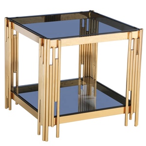 Bán buôn sang trọng hiện đại pháp thiết kế phong cách Vàng <span class=keywords><strong>Glass</strong></span> <span class=keywords><strong>Top</strong></span> <span class=keywords><strong>Console</strong></span> bảng - Product Image 5