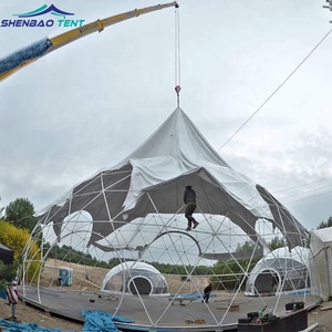 Tamaño personalizado gran evento al aire libre fiesta boda carpa de playa para <span class=keywords><strong>vacaciones</strong></span> - Product Image 5