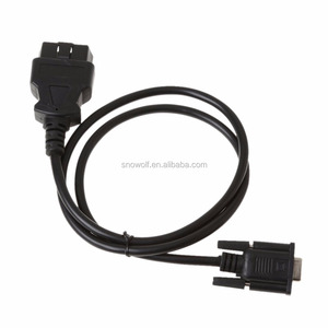 Câble Série DB9 RS232 OBD2 - Adaptateur OBD-II vers DB9 avec indice de protection IP54, isolation PVC 12V pour usage automobile - Product Image 6