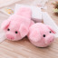 Pantuflas <span class=keywords><strong>de</strong></span> cerdito rosas LK, lindas y cómodas para dormitorio, pantuflas <span class=keywords><strong>de</strong></span> cerdito para mujer para interiores. - Product Image 4