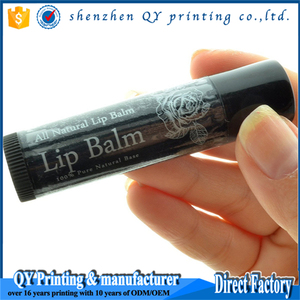 Transparente de encargo Blam del labio etiqueta, marca de cosméticos, die personalizado pegatinas etiquetas - Product Image 3