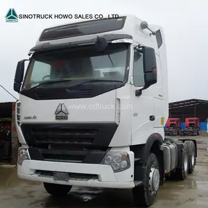 SINOTRUK 420hp HOWO usado cabeça do trator, caminhão trator para venda