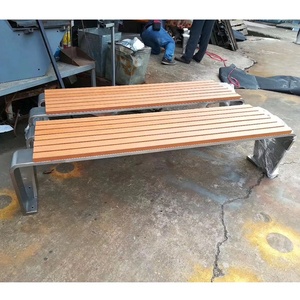 Meubles de jardin d'extérieur en aluminium noir au design moderne, table, chaise, banc, canapé - Product Image 5