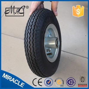 Fabriqué en CHINE 8 pouces petit <span class=keywords><strong>gonflable</strong></span> chariot <span class=keywords><strong>roue</strong></span> en caoutchouc <span class=keywords><strong>brouette</strong></span> <span class=keywords><strong>roue</strong></span> 2.50-4 - Product Image 2